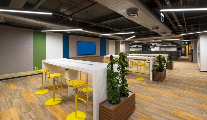 辦公空間，科技公司辦公，辦公室設計
