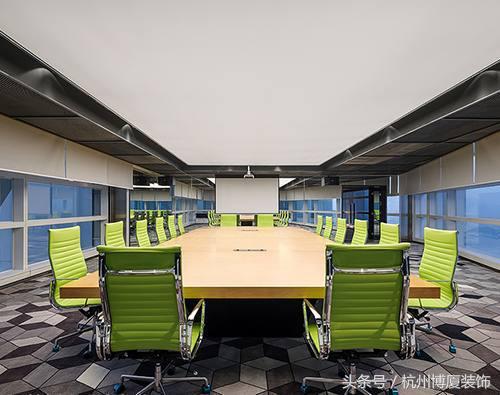 大氣又有情懷的工業風辦公室裝修設計，簡直帥呆了