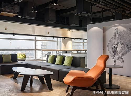 大氣又有情懷的工業風辦公室裝修設計，簡直帥呆了